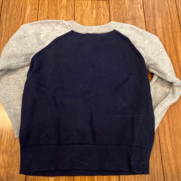 Gap Boys Toddler 3T sweater navy grey great condition - Picture 5 of 5